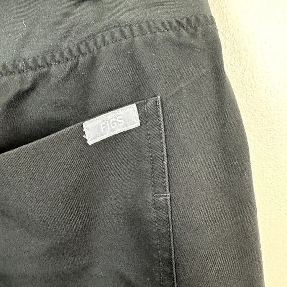 Figs Black Zamora Jogger Scrub Pants Size Large - Picture 4 of 8